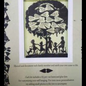 Family tree picture frame